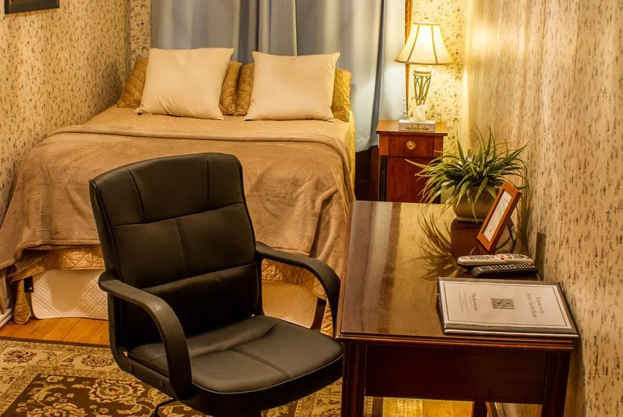 The Boston Harbor room at 1087 Beacon Street